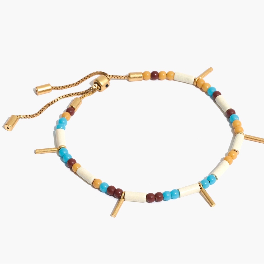 $20 or FREE Madewell Adjustable Beaded Bracelet